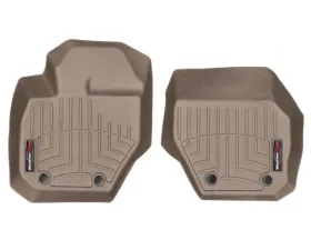 WeatherTech FloorLiner DigitalFit Tan Front