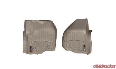 WeatherTech FloorLiner DigitalFit Tan Front Fits Vehicles w/Footrest In Left Corner Does Not Fit Vehicles w/Manual 4x4 Shifter - 454331