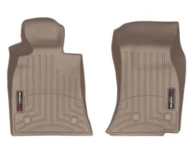 WeatherTech FloorLiner DigitalFit Tan Front