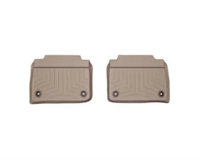 WeatherTech FloorLiner DigitalFit Tan Rear 2 pc. Lexus LS460 Base 2013-2017 | Lexus LS460 F Sport 2013-2017