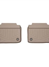 WeatherTech FloorLiner DigitalFit Tan Rear 2 pc. Lexus LS460 Base 2013-2017 | Lexus LS460 F Sport 2013-2017                                     - 455142 - Image 2