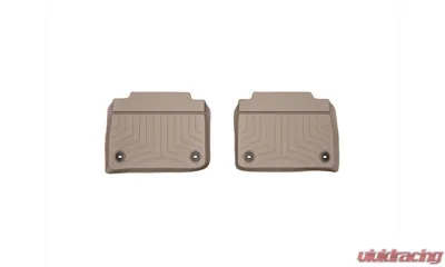 WeatherTech FloorLiner DigitalFit Tan Rear 2 pc. Lexus LS460 Base 2013-2017 | Lexus LS460 F Sport 2013-2017 - 455142