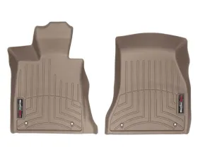 WeatherTech FloorLiner DigitalFit Tan Front w/o Rear Executive Lounge Seating Package
