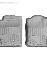 WeatherTech FloorLiner DigitalFit Gray Front Fits Vehicles w/o Retention Hooks On The Passenger Side w/Retention Hooks On Driver Side                                     - 460211 - Image 2