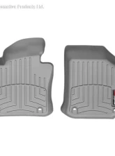 WeatherTech FloorLiner DigitalFit Gray Front Fits Vehicles w/Floor Retention Device Oval                                     - 460801 - Image 2