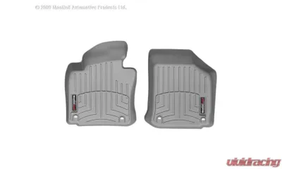 WeatherTech FloorLiner DigitalFit Gray Front Fits Vehicles w/Floor Retention Device Oval - 460801