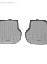 WeatherTech FloorLiner DigitalFit Gray Rear 2 pc.                                     - 460802 - Image 2