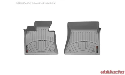 WeatherTech FloorLiner DigitalFit Gray Front Over-The-Hump Fits Raised Left Corner Does Not Fit Vehicles w/Floor Mounted Manual 4x4 Shifter And Flow Through Console - 464341