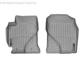 WeatherTech FloorLiner DigitalFit Gray Front w/Heating Vents Under Seats