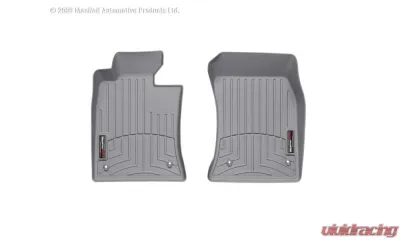 WeatherTech FloorLiner DigitalFit Gray Front Fits Vehicles w/o Footrest Installed On The Passenger Side - 461361