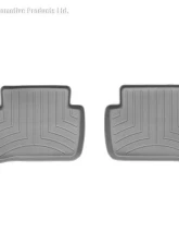 WeatherTech FloorLiner DigitalFit Gray Rear                                     - 461612 - Image 2