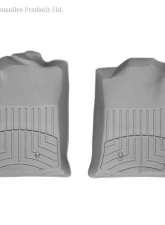 WeatherTech FloorLiner DigitalFit Gray Front Fits Vehicles w/2 Retention Hooks On The Passenger Side                                     - 461781 - Image 2