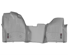 WeatherTech FloorLiner DigitalFit Gray Front Over-The-Hump Fits Vehicles w/Raised Forward Left Corner Does Not Fit Vehicles w/Floor-Mounted Shifters
