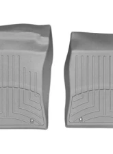 WeatherTech FloorLiner DigitalFit Gray Front Dual Floor Hooks Nissan Sentra 2013-2019                                     - 466681 - Image 2