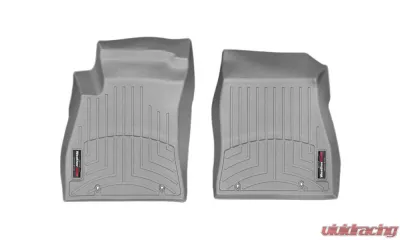 WeatherTech FloorLiner DigitalFit Gray Front Dual Floor Hooks Nissan Sentra 2013-2019 - 466681