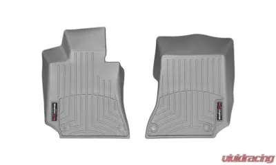 WeatherTech FloorLiner DigitalFit Gray Front Fits Vehicles w/Floor Posts On Both Sides - 466811