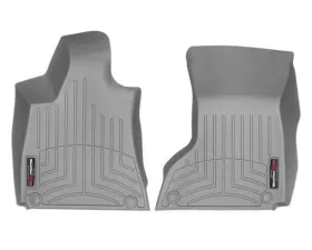 WeatherTech FloorLiner DigitalFit Gray Front Style 1 Grommet