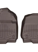 WeatherTech FloorLiner DigitalFit Cocoa Front Fits Vehicles w/Front Row Bucket Seating Not Equipped w/Floor Mounted Shifter                                     - 4710121 - Image 2