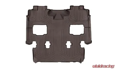 WeatherTech FloorLiner DigitalFit Cocoa Rear And Third Row 1 pc. For Models w/2nd Row Bucket Seat - 4710402