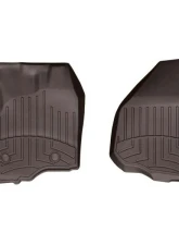 WeatherTech FloorLiner DigitalFit Front Fits Vehicles w/Footrest In Left Corner Does Not Fit Vehicles w/Manual 4x4 Shifter Cocoa                                     - 474331 - Image 2