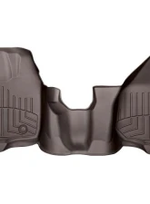 WeatherTech FloorLiner DigitalFit Cocoa Front Over-The-Hump Fits Raised Left Corner Does Not Fit Vehicles w/Floor Mounted Manual 4x4 Shifter and Flow Through Console                                     - 474341 - Image 2