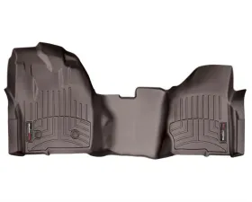 WeatherTech FloorLiner DigitalFit Cocoa Front Over-The-Hump Fits Vehicles w/Raised Forward Left Corner Does Not Fit Vehicles w/Floor-Mounted Shifters