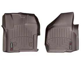 WeatherTech FloorLiner DigitalFit Front Fits Vehicles w/Raised Forward Left Corner Fits Vehicles w/Floor-Mounted Shifters Cocoa