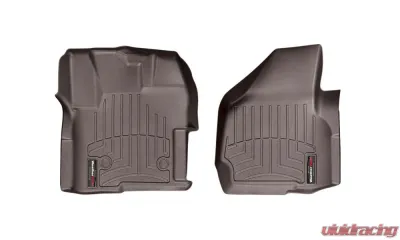 WeatherTech FloorLiner DigitalFit Front Fits Vehicles w/Raised Forward Left Corner Fits Vehicles w/Floor-Mounted Shifters Cocoa - 475831