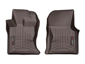 WeatherTech FloorLiner DigitalFit Cocoa Front Jaguar F-Pace 2017-2020 | Land Rover Range Rover Velar 2018-2020 - 479631 - Image 4