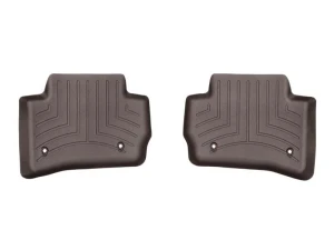 WeatherTech FloorLiner DigitalFit Cocoa Rear 2 pc. Jaguar F-Pace 2017-2023 | Land Rover Range Rover Velar 2018-2023 - 479632 - Image 5