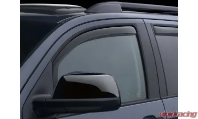 WeatherTech Side Window Deflector Front Dark Tint - 80450
