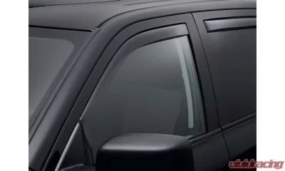 WeatherTech Side Window Deflector Front Dark Tint - 80503