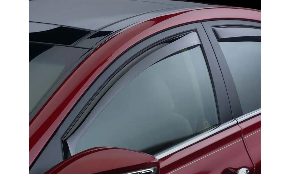 WeatherTech Side Window Deflector Front Dark Tint - 80346