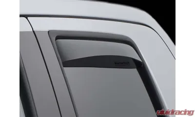 WeatherTech Side Window Deflector Rear Dark Tint - 81450
