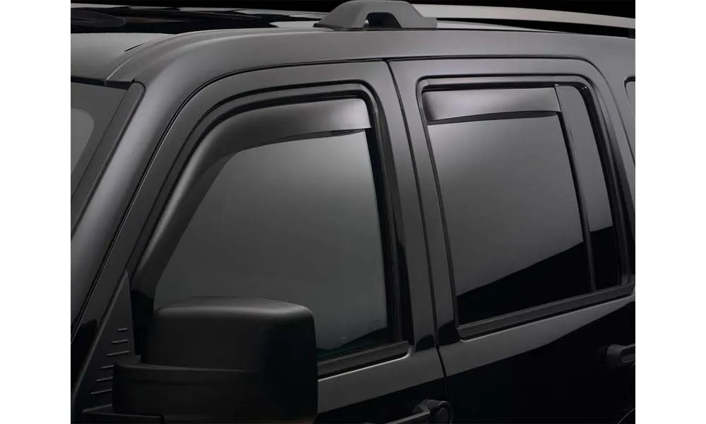 WeatherTech Side Window Deflector 4 pc. Dark Tint Lincoln Continental 1995-2002 - 82170