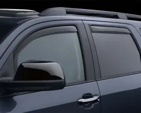 WeatherTech Side Window Deflector 4 pc. Dark Tint Toyota Sequoia 2008-2022
