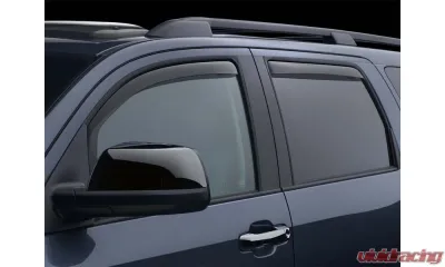 WeatherTech Side Window Deflector 4 pc. Dark Tint Toyota Sequoia 2008-2022 - 86450