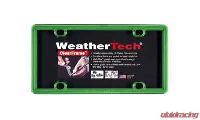 WeatherTech ClearFrame Kelly Green - 8ALPCF11