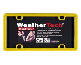 WeatherTech ClearFrame Yellow