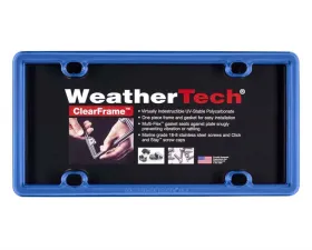 WeatherTech ClearFrame Blue