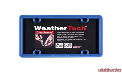 WeatherTech ClearFrame Blue - 8ALPCF21