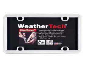 WeatherTech ClearFrame White