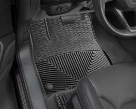 WeatherTech All Weather Floor Mats Black Front