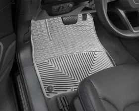 WeatherTech All Weather Floor Mats Gray Front