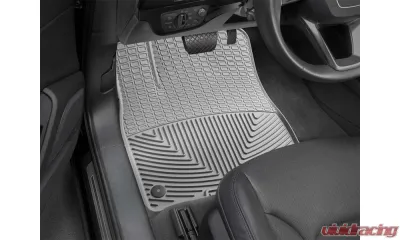 WeatherTech All Weather Floor Mats Gray Front - W376GR