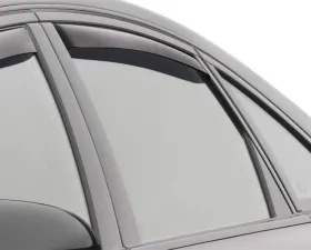 WeatherTech Side Window Deflector Rear Dark Tint Audi A6 | S6 2012-2017