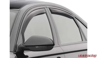 WeatherTech Side Window Deflector 4 pc. Dark Tint Audi A6 | S6 2012-2017 - 82703