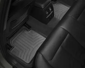 WeatherTech FloorLiner DigitalFit Black Rear 2 pc. Fits w/Rear Executive Lounge Seating Area Package