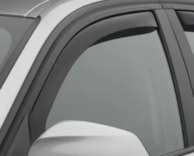 WeatherTech Side Window Deflector Front Dark Tint