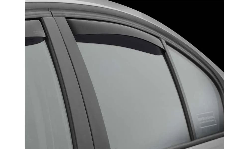 WeatherTech Side Window Deflector Rear Dark Tint - 81706